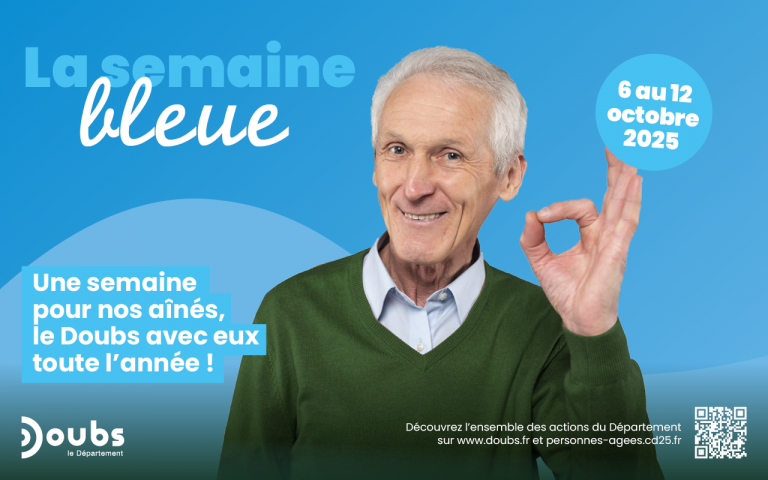 Lire la suite à propos de l’article Semaine Bleue : du 6 au 12 octobre 2025